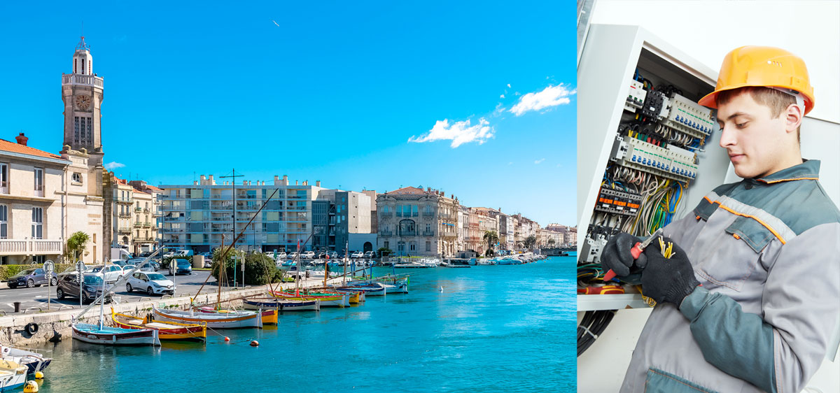 Électricien Sète (34200)