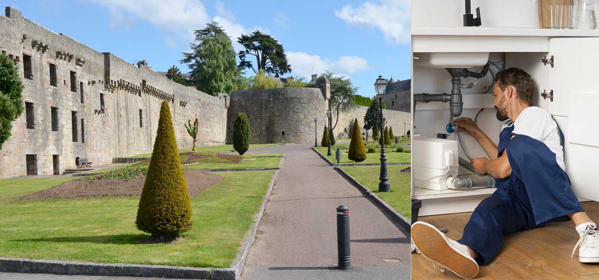 Plombier Hennebont (56700)